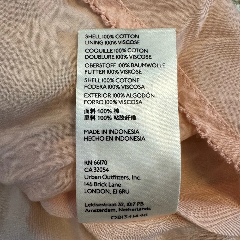 Anthropologie Patchwork Floral Prairie Midi Dress XS Romantic Boho Cottagecore - Picture 11 of 12